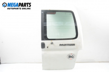 Cargo door for Peugeot Partner 1.4, 75 hp, passenger, 3 doors, 1997, position: rear