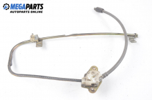 Manual window lifter for Fiat Tempra 1.6, 86 hp, sedan, 5 doors, 1995, position: rear - left