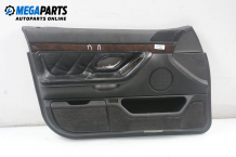 Interior door panel for BMW 7 (E38) 2.5 TDS, 143 hp, sedan, 5 doors automatic, 1996, position: front - left