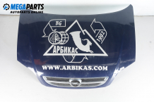 Bonnet for Opel Zafira A 1.6 CNG, 97 hp, minivan, 5 doors, 2005, position: front