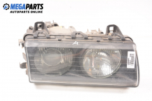 Headlight for BMW 3 (E36) 1.8, 115 hp, sedan, 5 doors, 1993, position: right