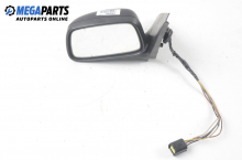 Mirror for Volvo 440/460 1.8, 90 hp, hatchback, 5 doors, 1993, position: left