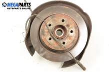 Knuckle with brake disc for BMW 3 (E90, E91, E92, E93) 2.0 d, 163 hp, station wagon, 5 doors, 2006, position: rear - left