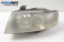 Headlight for Audi A4 (B6) 2.0, 130 hp, sedan, 5 doors, 2000, position: left Headlight for Audi A4 (B6) 2.0, 130 hp, sedan, 5 doors, 2000, position: left