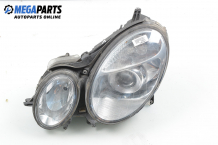 Xenon headlight for Mercedes-Benz E-Class 211 (W/S) 2.7 CDI, 177 hp, station wagon, 5 doors automatic, 2003, position: left Xenon headlight for Mercedes-Benz E-Class 211 (W/S) 2.7 CDI, 177 hp, station wagon, 5 doors automatic, 2003, position: left