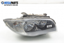 Headlight for BMW 1 (E81, E82, E87, E88) 1.6, 115 hp, hatchback, 5 doors, 2005, position: right