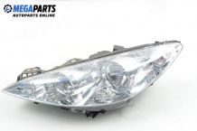 Headlight for Peugeot 308 (T7) 1.6 HDi, 109 hp, hatchback, 5 doors, 2008, position: left