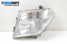 Headlight for Nissan Pathfinder 2.5 dCi 4WD, 171 hp, suv, 5 doors, 2005, position: left Headlight for Nissan Pathfinder 2.5 dCi 4WD, 171 hp, suv, 5 doors, 2005, position: left