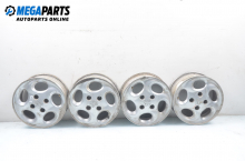 Alloy wheels for Peugeot 206 (1998-2012) 14 inches, width 5.5 (The price is for the set)