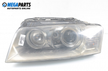 Headlight for Audi A8 (D3) 4.0 TDI Quattro, 275 hp, sedan, 5 doors automatic, 2007, position: left Headlight for Audi A8 (D3) 4.0 TDI Quattro, 275 hp, sedan, 5 doors automatic, 2007, position: left