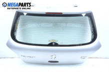 Boot lid for Peugeot 307 1.4 HDI, 68 hp, hatchback, 5 doors, 2003, position: rear