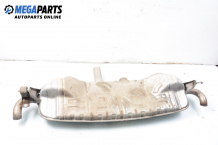 Rear muffler for Volkswagen Touareg 2.5 R5 TDI, 174 hp, suv automatic, 2004 Rear muffler for Volkswagen Touareg 2.5 R5 TDI, 174 hp, suv automatic, 2004