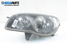 Headlight for Toyota Corolla (E120; E130) 1.4, 97 hp, hatchback, 2001, position: left
