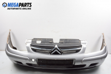 Front bumper for Citroen C5 2.0 16V, 136 hp, hatchback automatic, 2001, position: front