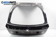 Boot lid for Peugeot 407 1.8 16V, 125 hp, station wagon, 2008, position: rear