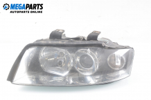 Headlight for Audi A4 (B6) 2.5 TDI, 163 hp, sedan automatic, 2003, position: left Headlight for Audi A4 (B6) 2.5 TDI, 163 hp, sedan automatic, 2003, position: left