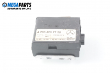 Anti theft alarm lock for Mercedes-Benz S-Class W220 3.2, 224 hp, sedan automatic, 2002 № A 203 820 27 26