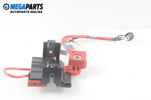 Positive battery terminal for BMW 3 (E90, E91, E92, E93) 2.0, 129 hp, station wagon, 2007 Positive battery terminal for BMW 3 (E90, E91, E92, E93) 2.0, 129 hp, station wagon, 2007