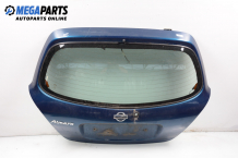 Boot lid for Nissan Almera (N16) 2.2 Di, 110 hp, hatchback, 2000, position: rear
