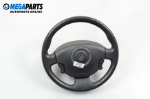 Multi functional steering wheel for Renault Megane II 1.6 16V, 112 hp, cabrio, 2007