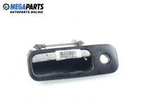 External boot lid handle for Volkswagen Sharan 2.8 VR6, 174 hp, minivan, 1996, position: rear External boot lid handle for Volkswagen Sharan 2.8 VR6, 174 hp, minivan, 1996, position: rear