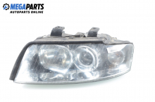 Headlight for Audi A4 (B6) 2.5 TDI Quattro, 180 hp, station wagon automatic, 2003, position: left