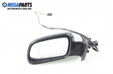 Mirror for Peugeot 307 2.0 HDI, 107 hp, station wagon, 2002, position: left