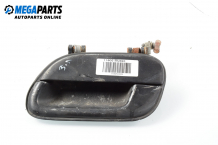 Outer handle for Ssang Yong Musso 2.9 TD, 120 hp, suv automatic, 2001, position: rear - left