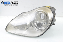 Xenon headlight for Porsche Cayenne 4.5 S, 340 hp, suv automatic, 2003, position: left Xenon headlight for Porsche Cayenne 4.5 S, 340 hp, suv automatic, 2003, position: left