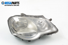 Headlight for Volkswagen Polo (9N3) 1.4 16V, 75 hp, hatchback, 2006, position: right