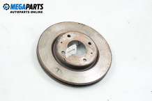 Brake disc for Mitsubishi Lancer 2.0, 135 hp, station wagon, 2005, position: front