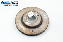Brake disc for Mitsubishi Lancer 2.0, 135 hp, station wagon, 2005, position: front