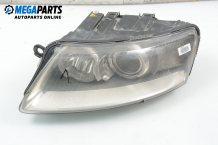 Xenon headlight for Audi A6 (C6) 3.2 FSI Quattro, 255 hp, sedan, 2004, position: left Xenon headlight for Audi A6 (C6) 3.2 FSI Quattro, 255 hp, sedan, 2004, position: left
