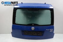 Boot lid for Skoda Roomster (5J) 1.9 TDI, 105 hp, minivan, 2007, position: rear