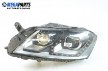 Headlight for Volkswagen Passat (B7) 1.8 TSI, 160 hp, sedan automatic, 2011, position: left Headlight for Volkswagen Passat (B7) 1.8 TSI, 160 hp, sedan automatic, 2011, position: left