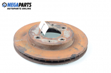 Brake disc for Mitsubishi Carisma 1.9 TD, 90 hp, sedan, 2000, position: front