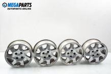 Alloy wheels for Citroen C5 (2001-2007) 15 inches, width 6 (The price is for the set)