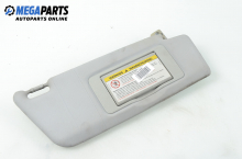 Sun visor for Mercedes-Benz C-Class 203 (W/S/CL) 2.2 CDI, 136 hp, sedan, 2001, position: left Sun visor for Mercedes-Benz C-Class 203 (W/S/CL) 2.2 CDI, 136 hp, sedan, 2001, position: left
