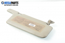 Sun visor for Nissan Primera (P11) 2.0 TD, 90 hp, sedan, 1997, position: right Sun visor for Nissan Primera (P11) 2.0 TD, 90 hp, sedan, 1997, position: right