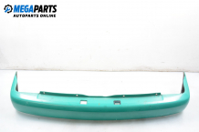 Rear bumper for Volkswagen Polo (6N/6N2) 1.4, 60 hp, hatchback, 1998, position: rear