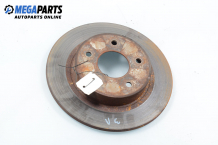 Brake disc for Nissan Primera (P12) 1.8, 115 hp, station wagon, 2003, position: rear