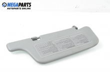 Sun visor for Nissan Micra (K11C) 1.0 16V, 54 hp, hatchback automatic, 1999, position: left Sun visor for Nissan Micra (K11C) 1.0 16V, 54 hp, hatchback automatic, 1999, position: left