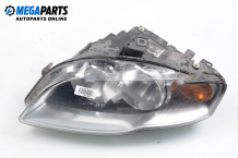 Headlight for Audi A4 (B7) 2.0, 130 hp, sedan, 2007, position: left Headlight for Audi A4 (B7) 2.0, 130 hp, sedan, 2007, position: left