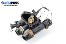 Thermostat housing for Renault Scenic II 1.9 dCi, 131 hp, minivan, 2005 Thermostat housing for Renault Scenic II 1.9 dCi, 131 hp, minivan, 2005