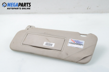 Sun visor for Peugeot 407 2.0 HDi, 136 hp, sedan, 2004, position: left Sun visor for Peugeot 407 2.0 HDi, 136 hp, sedan, 2004, position: left