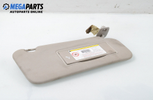 Sun visor for Peugeot 407 2.0 HDi, 136 hp, sedan, 2004, position: right Sun visor for Peugeot 407 2.0 HDi, 136 hp, sedan, 2004, position: right