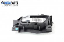 Inner handle for Peugeot 407 2.0 HDi, 136 hp, sedan, 2004, position: rear - left