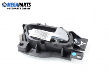 Inner handle for Peugeot 407 2.0 HDi, 136 hp, sedan, 2004, position: rear - right