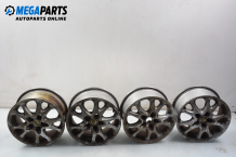 Alloy wheels for Alfa Romeo 147 (2000-2010) 15 inches, width 6.5 (The price is for the set) Alloy wheels for Alfa Romeo 147 (2000-2010) 15 inches, width 6.5 (The price is for the set)