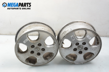 Alloy wheels for Opel Zafira A (1999-2005) 15 inches, width 6 (The price is for two pieces) Alloy wheels for Opel Zafira A (1999-2005) 15 inches, width 6 (The price is for two pieces)